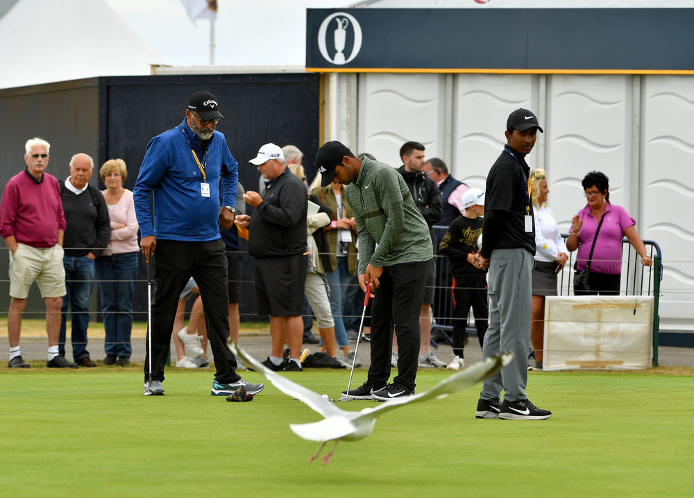 Shubhankar Sharma at the 2018 Open Championship 