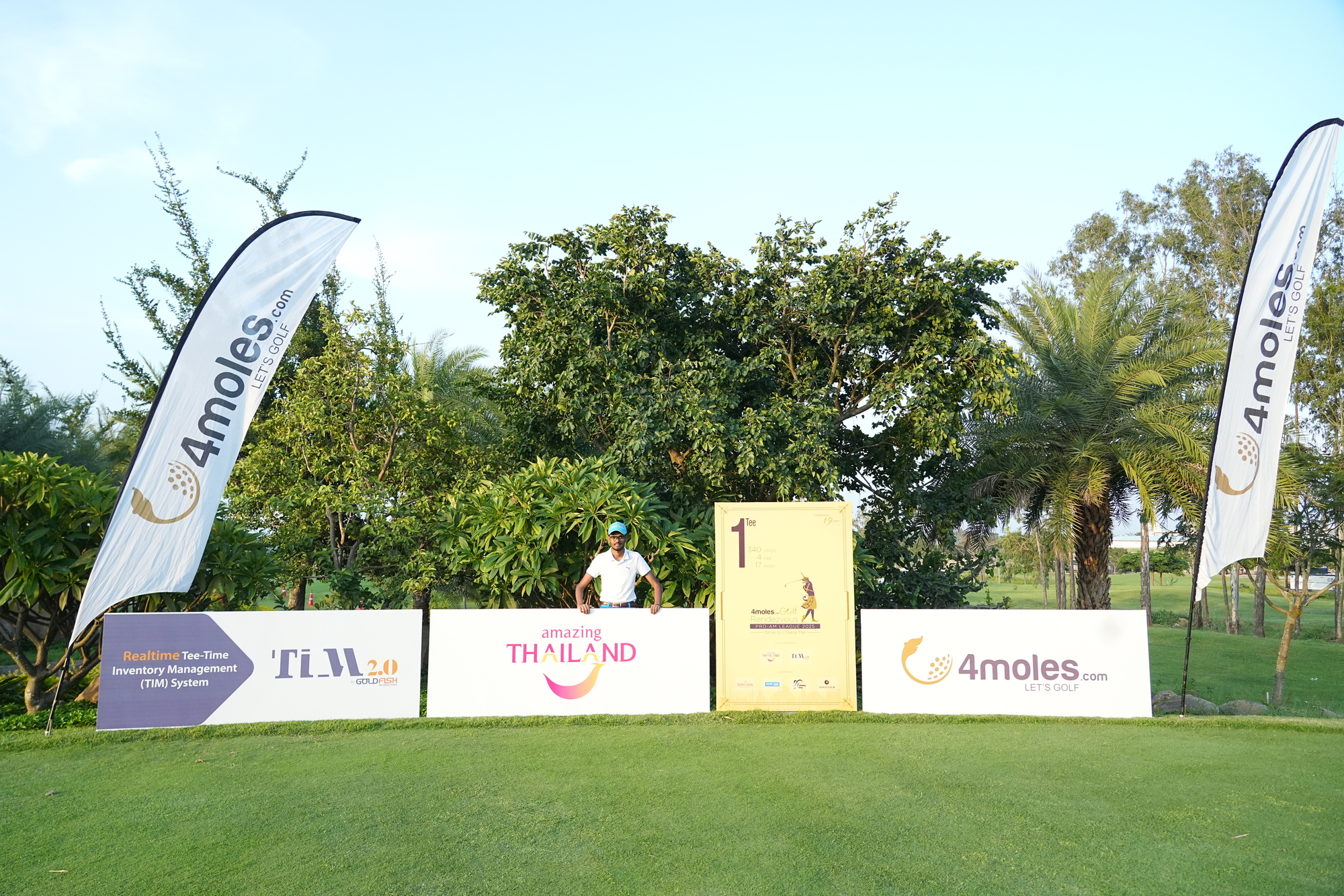 Golf Rendezvous PRO-AM League at the Beautiful Zion Hills Golf County. 
