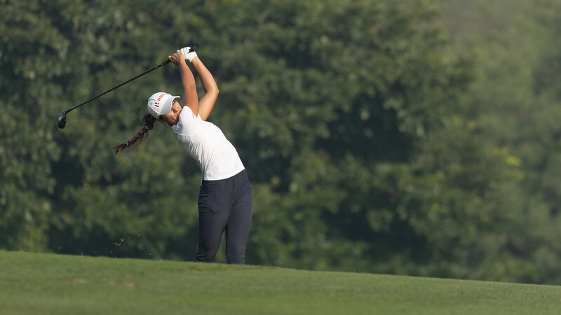 Tvesa Malik Of India during the Second Round (CREDIT-LET)