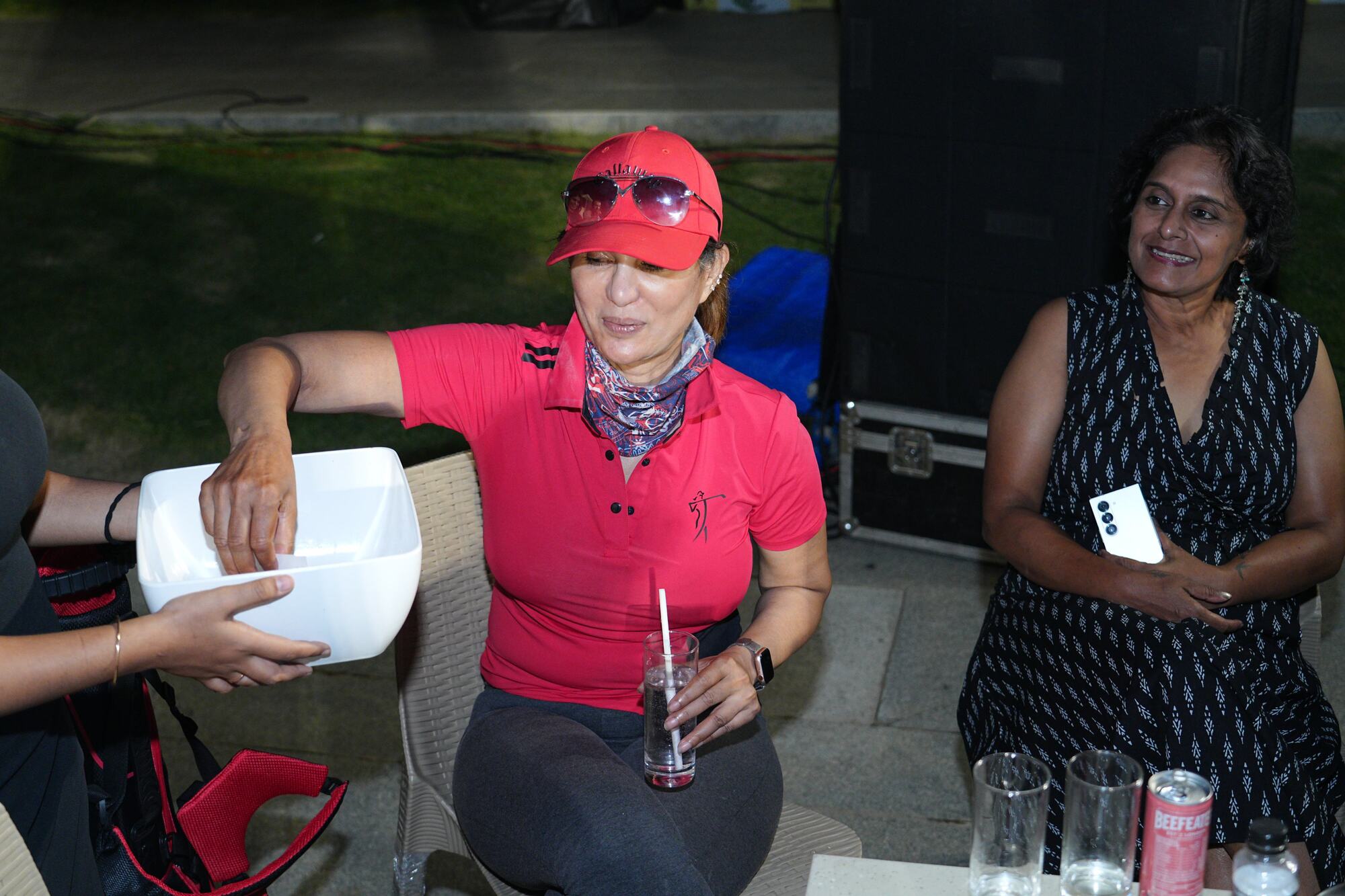 Golfer Enjoying During the Evening Prize Ceremony and Gala Dinner