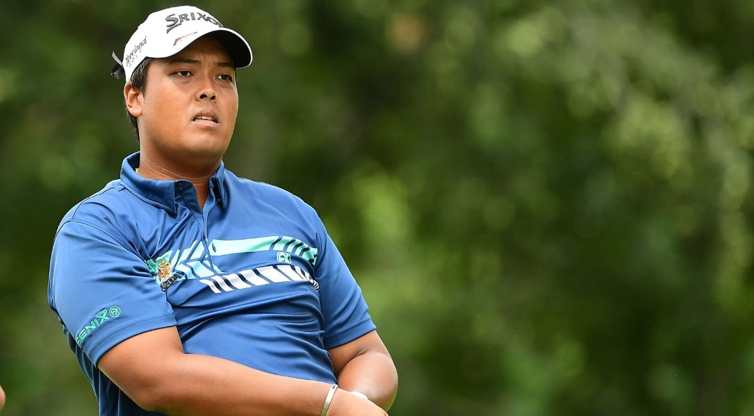 Thailand's Pannakorn scored the second albatross of the season on the par-five first hole!