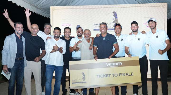 Team KHT Bangalore Eagles After winning the Bengaluru Leg of Golf Rendezvous PRO-AM League 2025