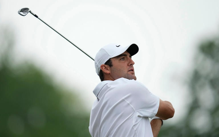 World No 2 Scottie Scheffler at PGA Championship 2023