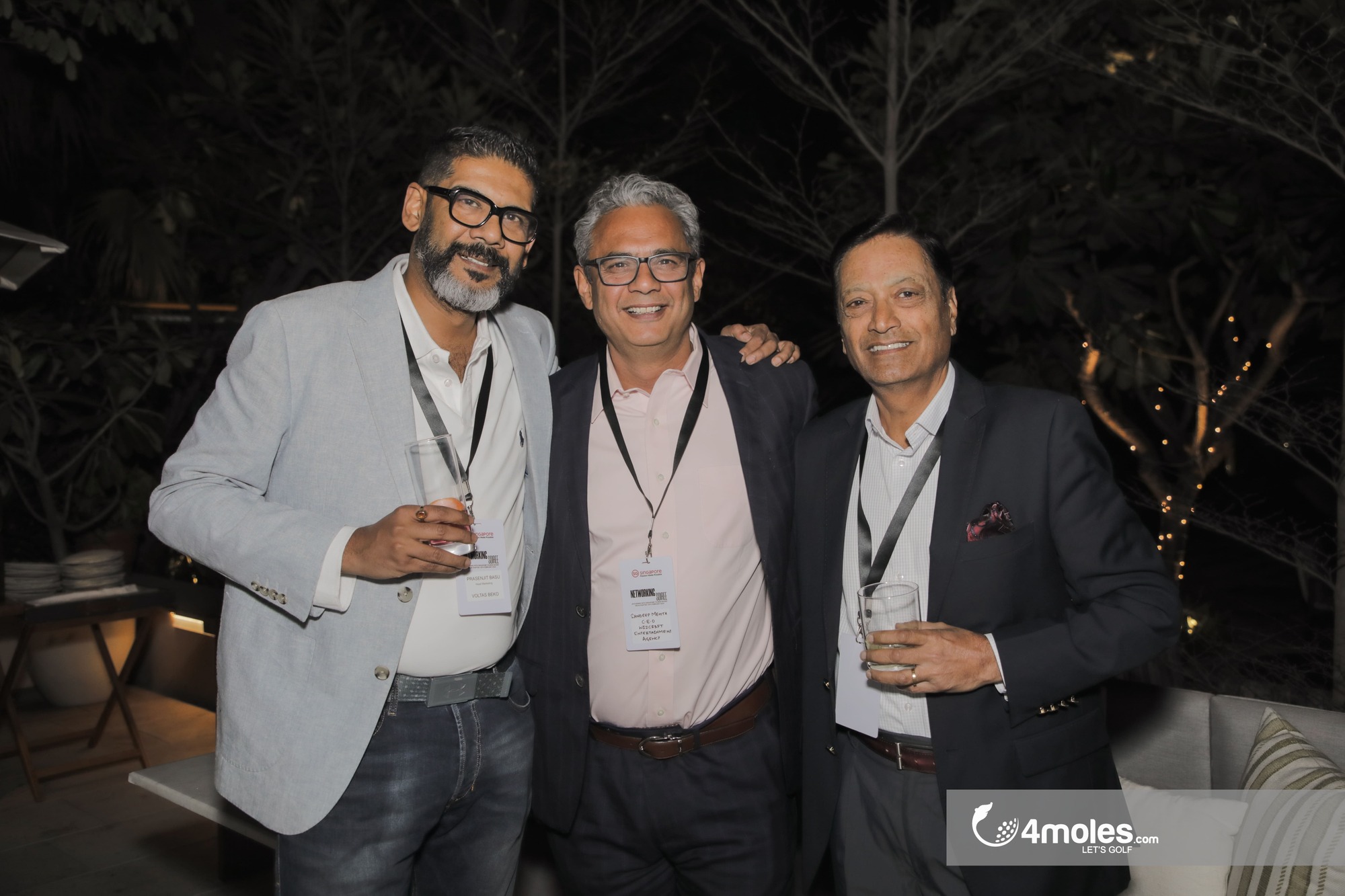 Mr. Prasenjit Basu - Head Marketing of Voltas Beko, Sandeep Mehta - CEO of Wizcraft Entertainment Agency and  Mr. Ronald Das - Managing Director of Corporate Warranties