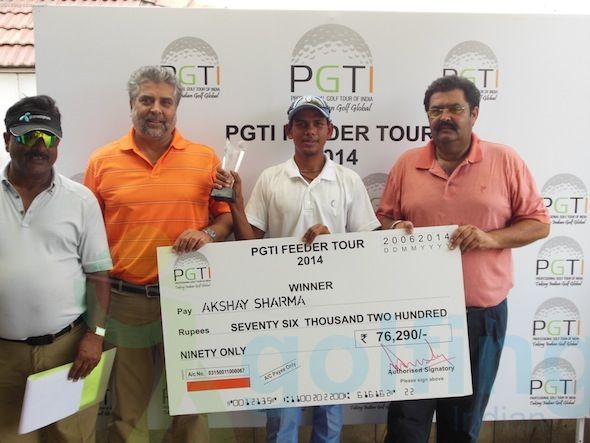 When I won the PGTI Feeder Tour