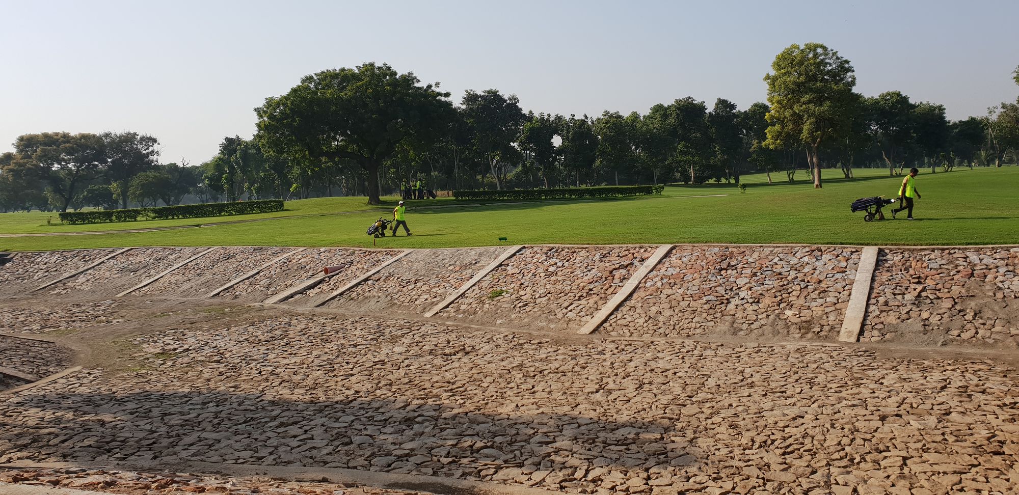 The beautiful Qutab Golf Course is a visual treat 