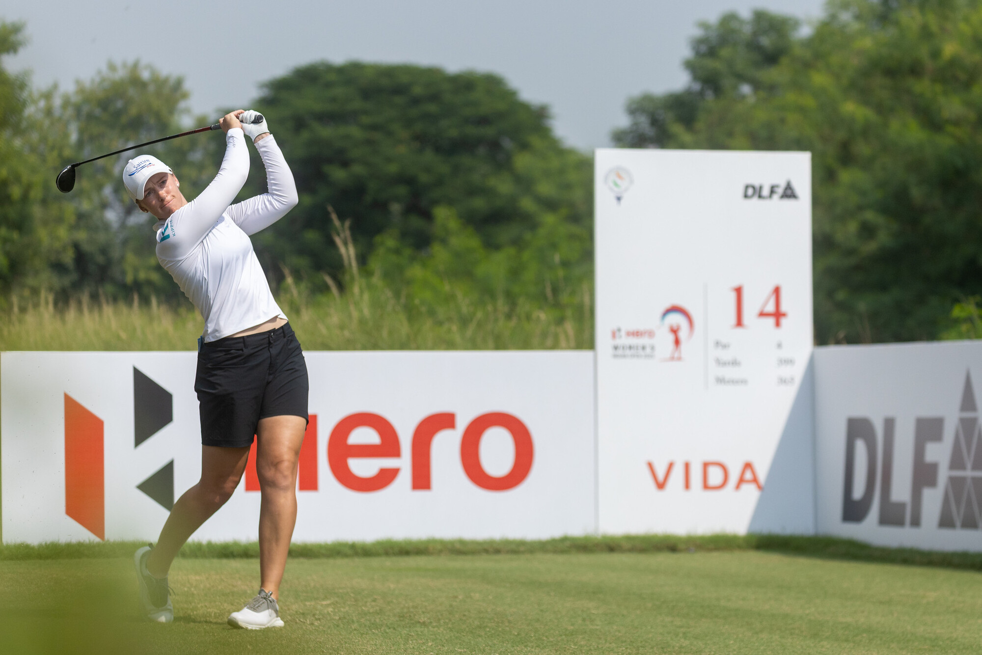 Laura Beveridge of Scotland during the third round. Credit: Tristan Jones/ LET