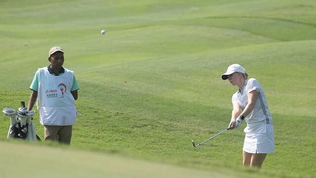 Sofie Bringner of Sweden during the second round