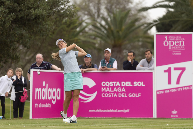 Celine Herbin of France during the second round. Credit: Tristan Jones