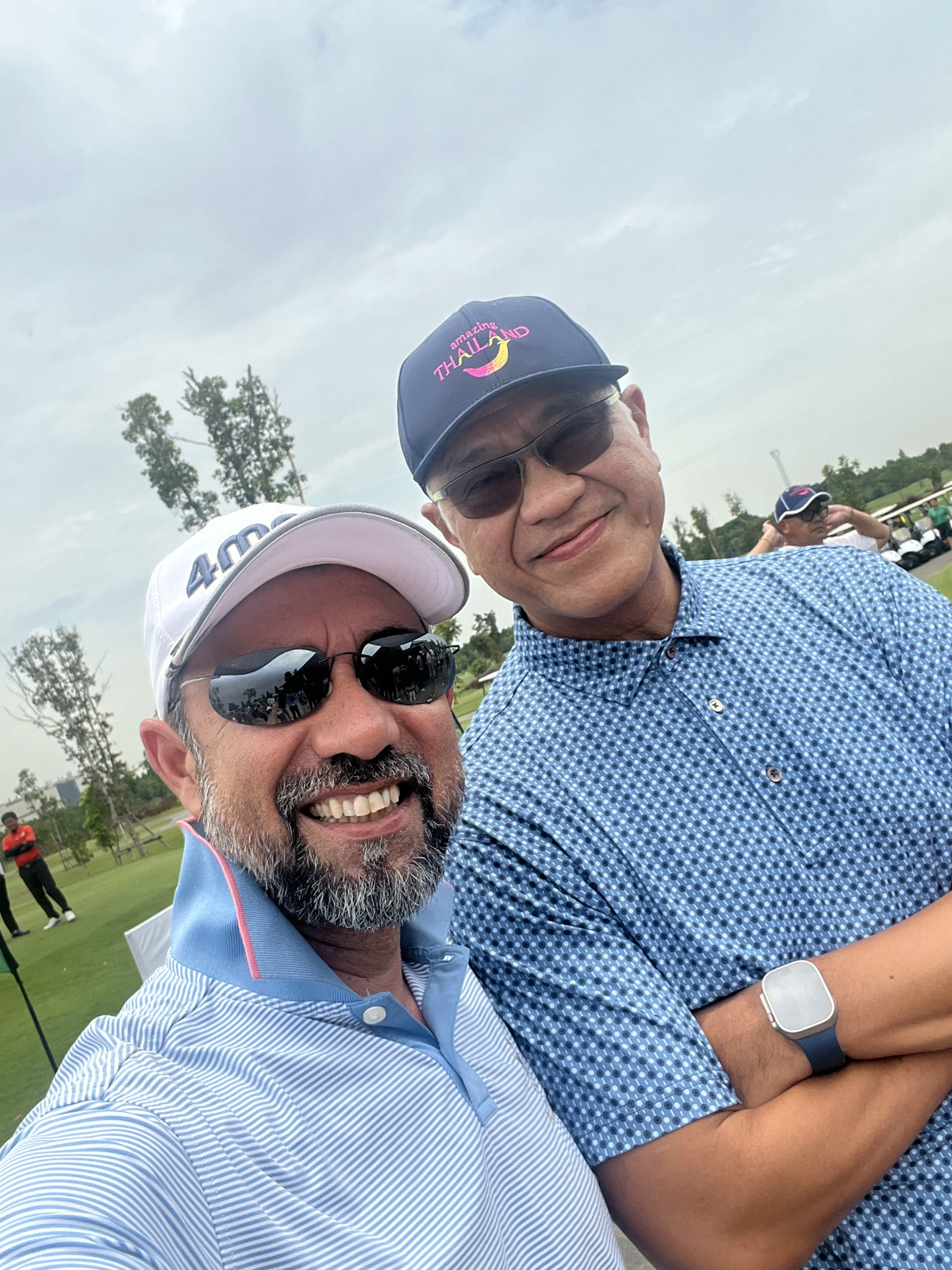 Thailand golf travel mart , Bangkok 2024. Playing at the siam golf and country club 