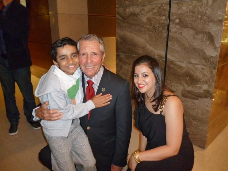 With the Golf legend - Gary Player