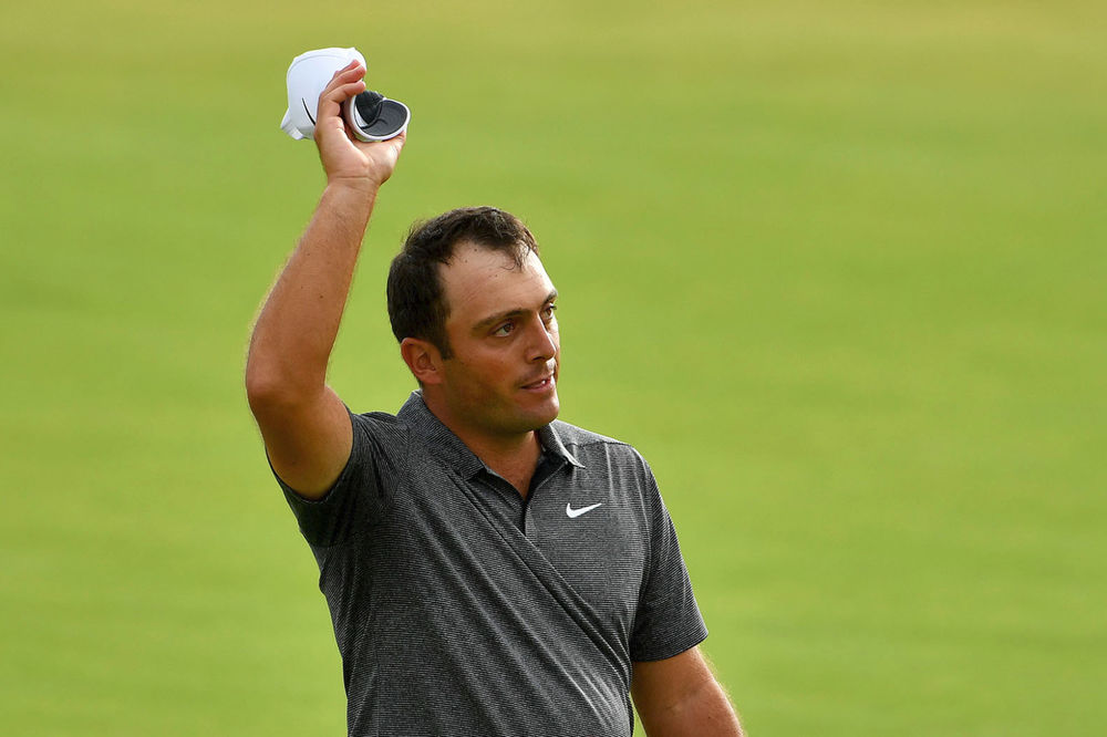 Fransesco  Molinari, 35, emerged from a six-way tie for the lead 