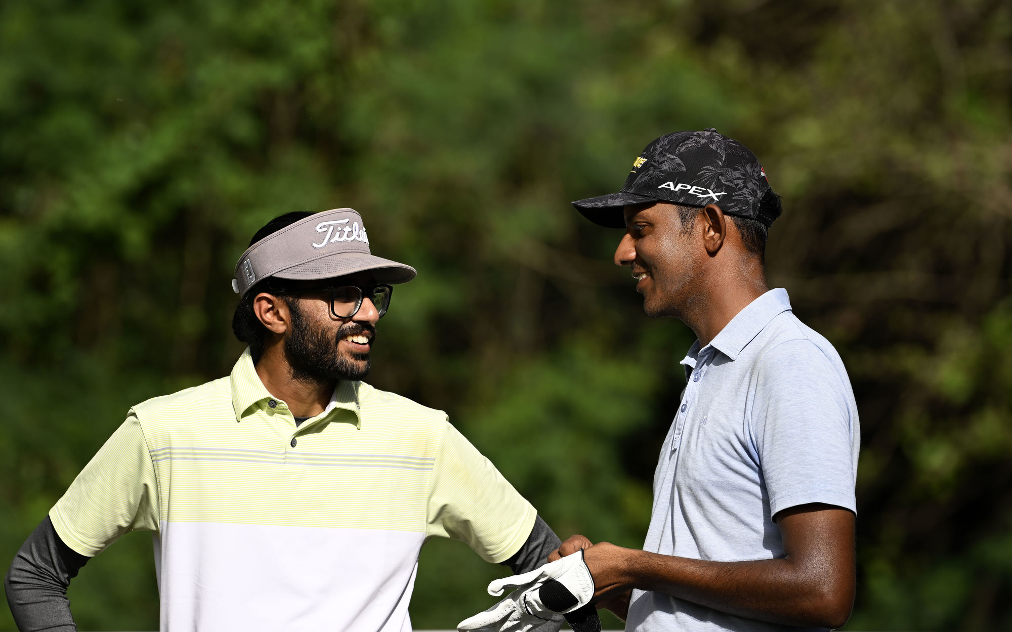  -L-R Karandeep of India and Veer Ahlawat of India pictured together