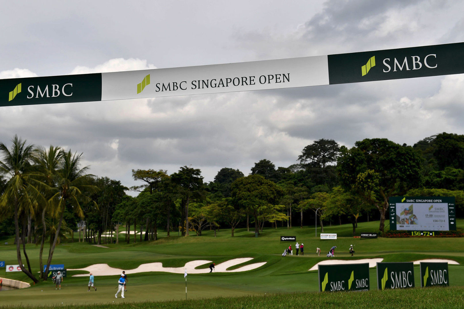 The Sentosa Golf Club where the Singapore Open is being played 