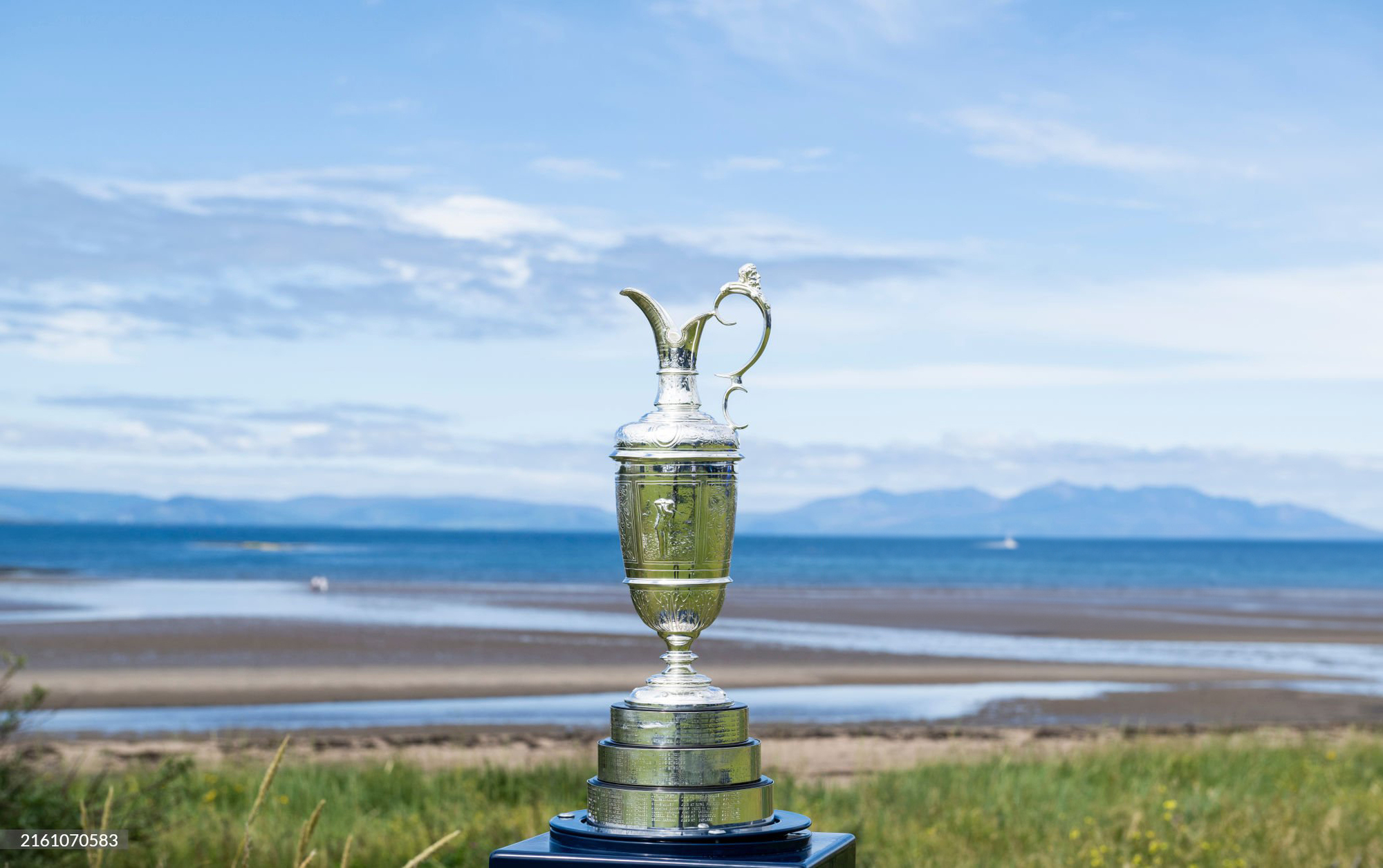 Claret Jug Showcasing at The 152nd Open (Image via Gettyimages)