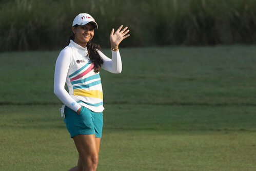 Pranavi Urs of India During the second round (CREDIT-LET)