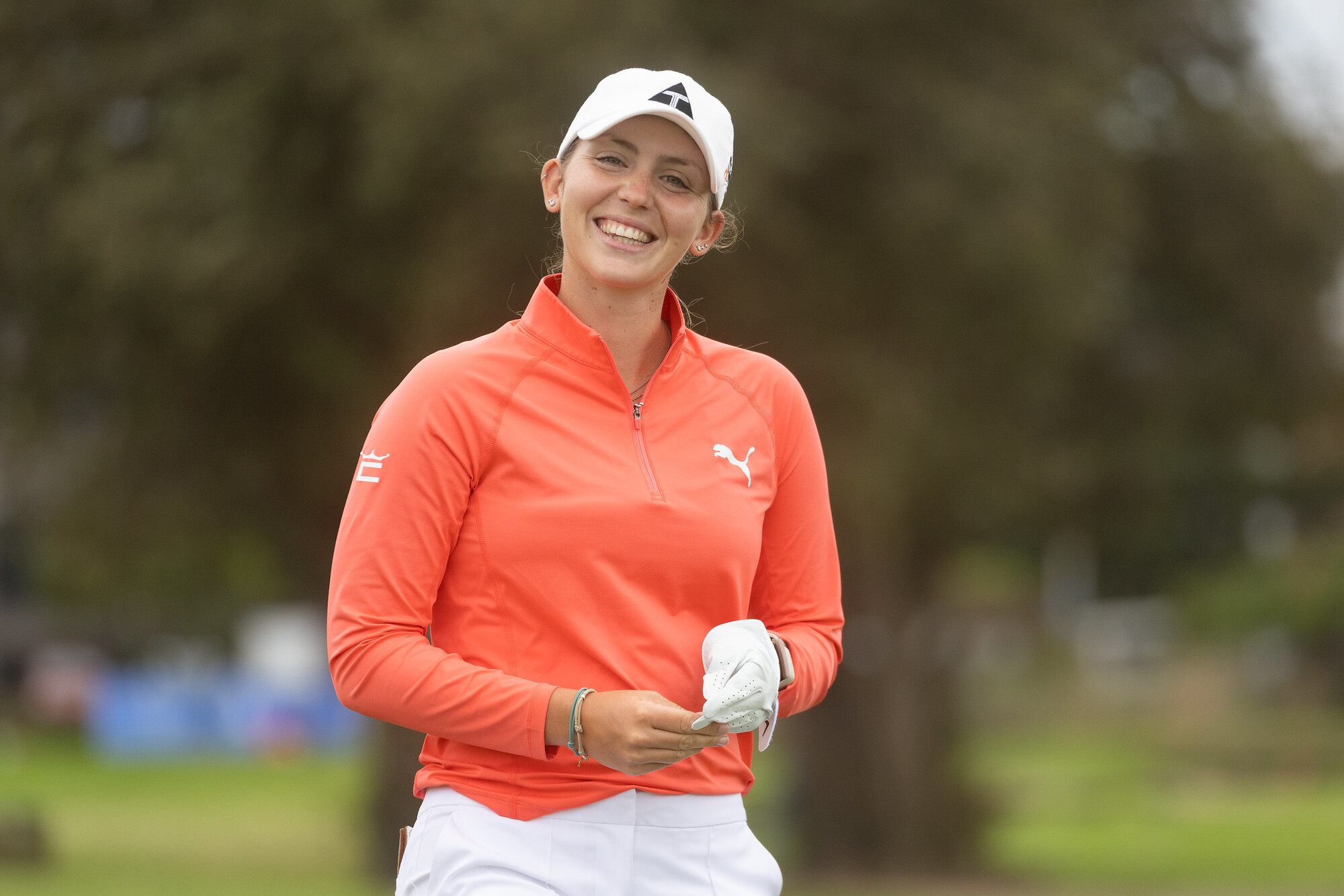 Anna Zanusso of Italy during the third round. Credit: Tristan Jones