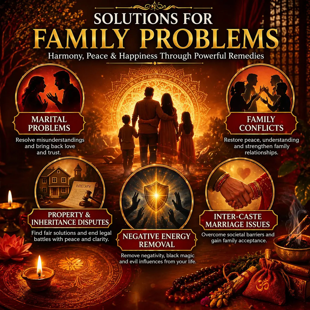 Family Problem Solution Specialist in India | Ram Ratan Shastri Ji