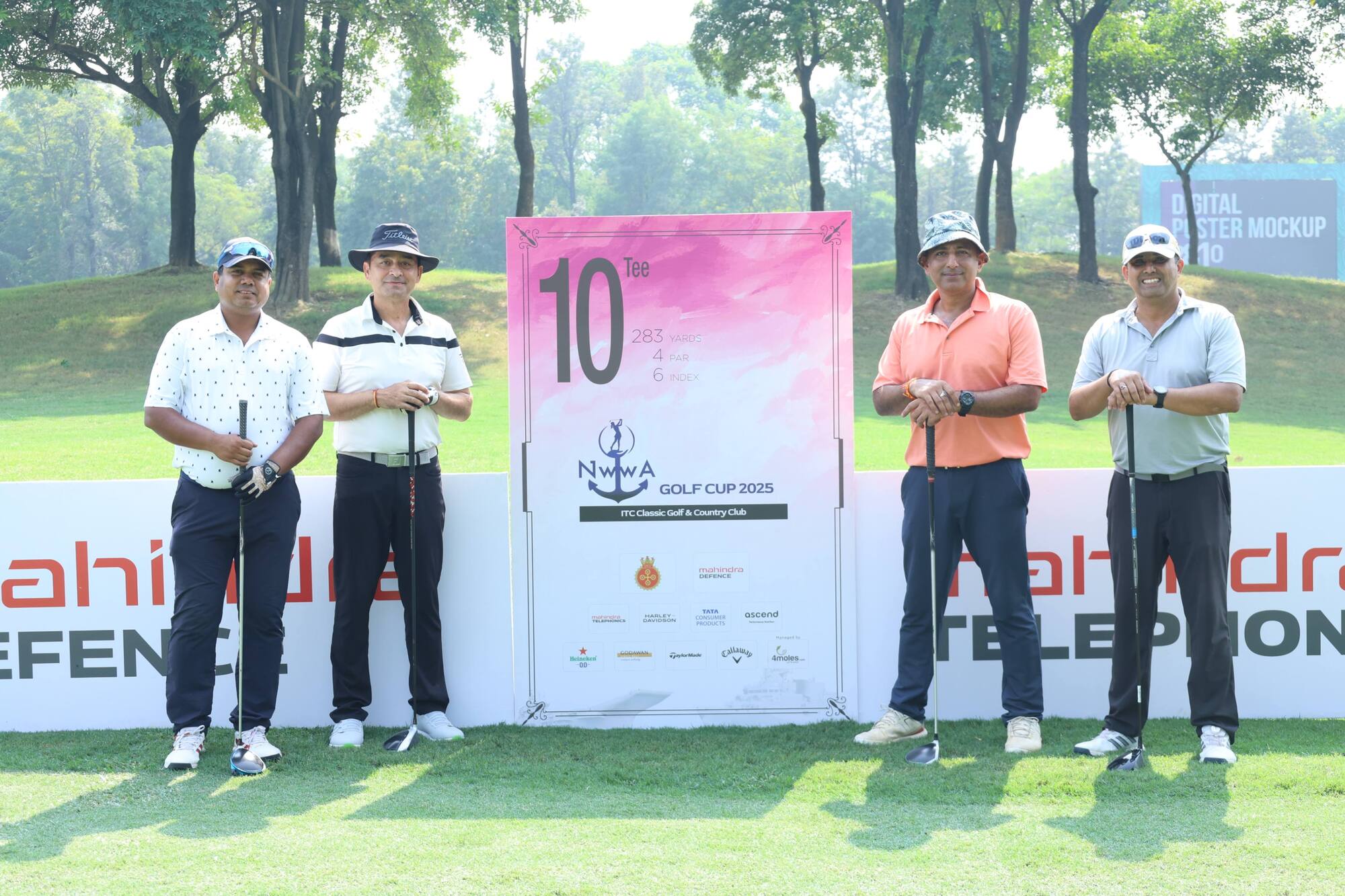 CDR Siddhartha Gargori (retd), CDR Aman Chawla (retd), Capt Sandip Roy, Col Pavinder Singh