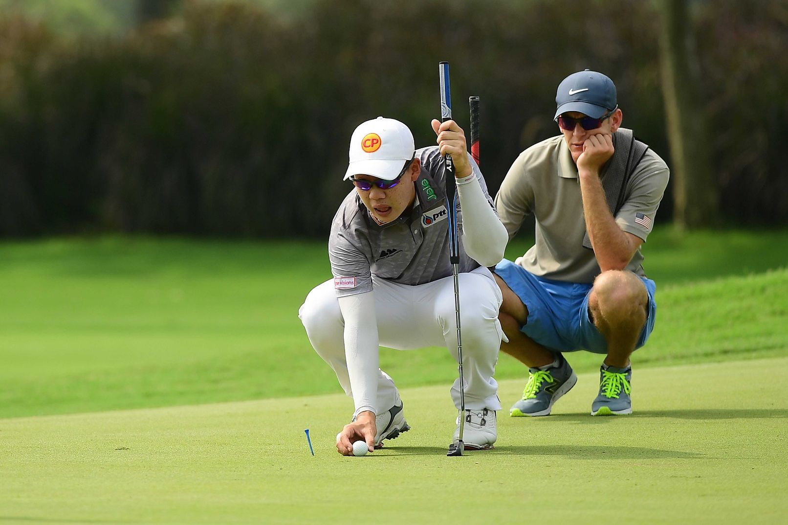 Thailand's Jazz Janewattananond in action 