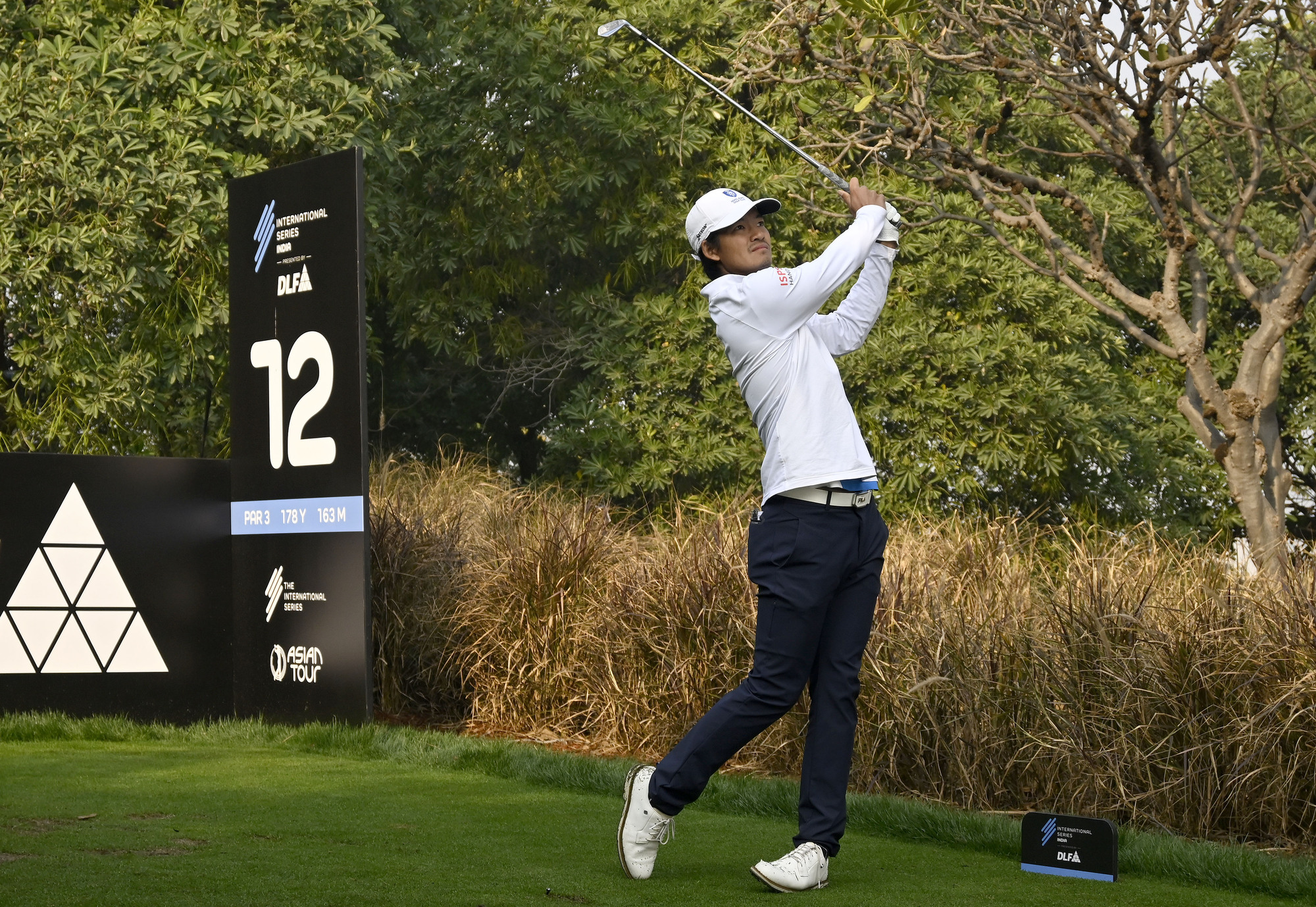 Taichi Kho of Hong Kong pictured on Thursday January 30, 2025 during Round One of the International Series India.Credit- Paul Lakatos/Asian Tour.