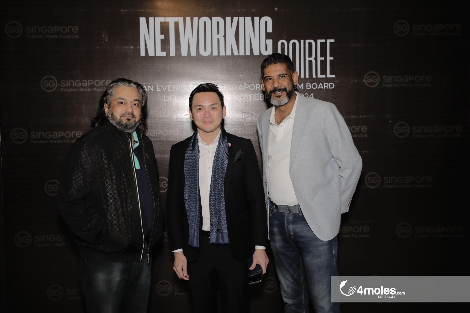 Mr. Shubodip Pal - Country Head of Googly Media Pte, Mr. Kean Bon Lim - Area Director- India, South Asia and Africa of Singapore Toursim Board, Mr. Prasenjit Basu - Head Marketing of Voltas Beko