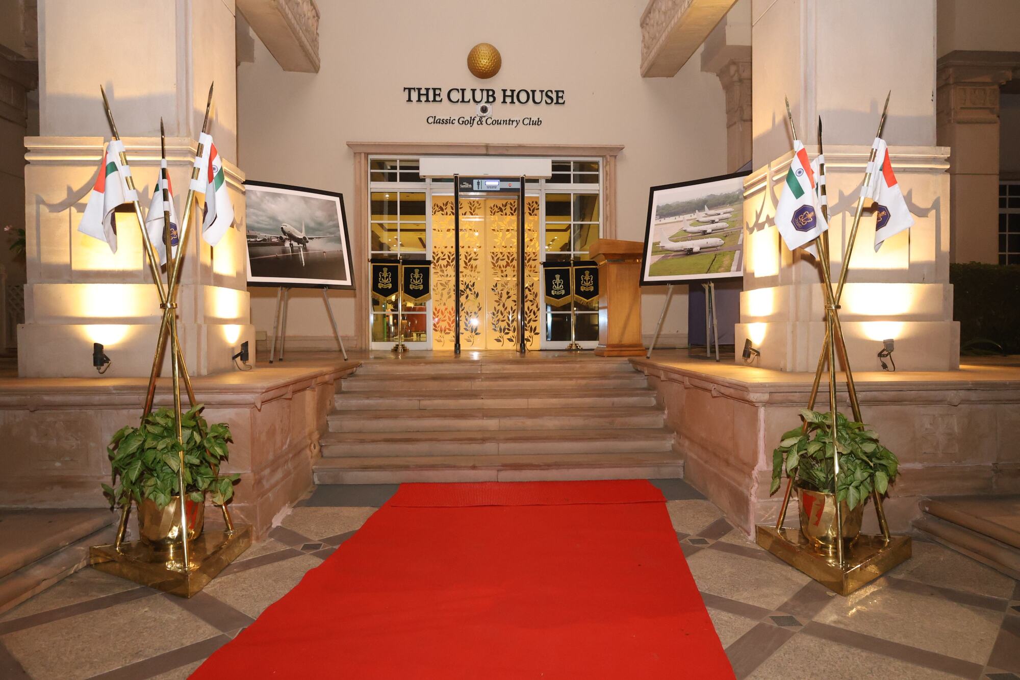 Entrance of Clubhouse during NWWA GOLF CUP 2025