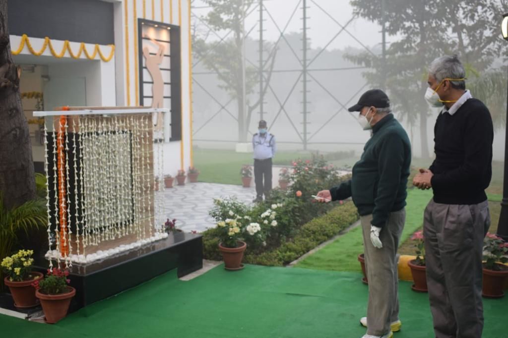 The new driving range was also inaugurated by Shri Anil Baijal