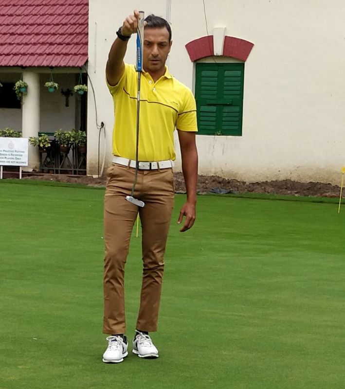 Golf inspires me to keep stress at bay