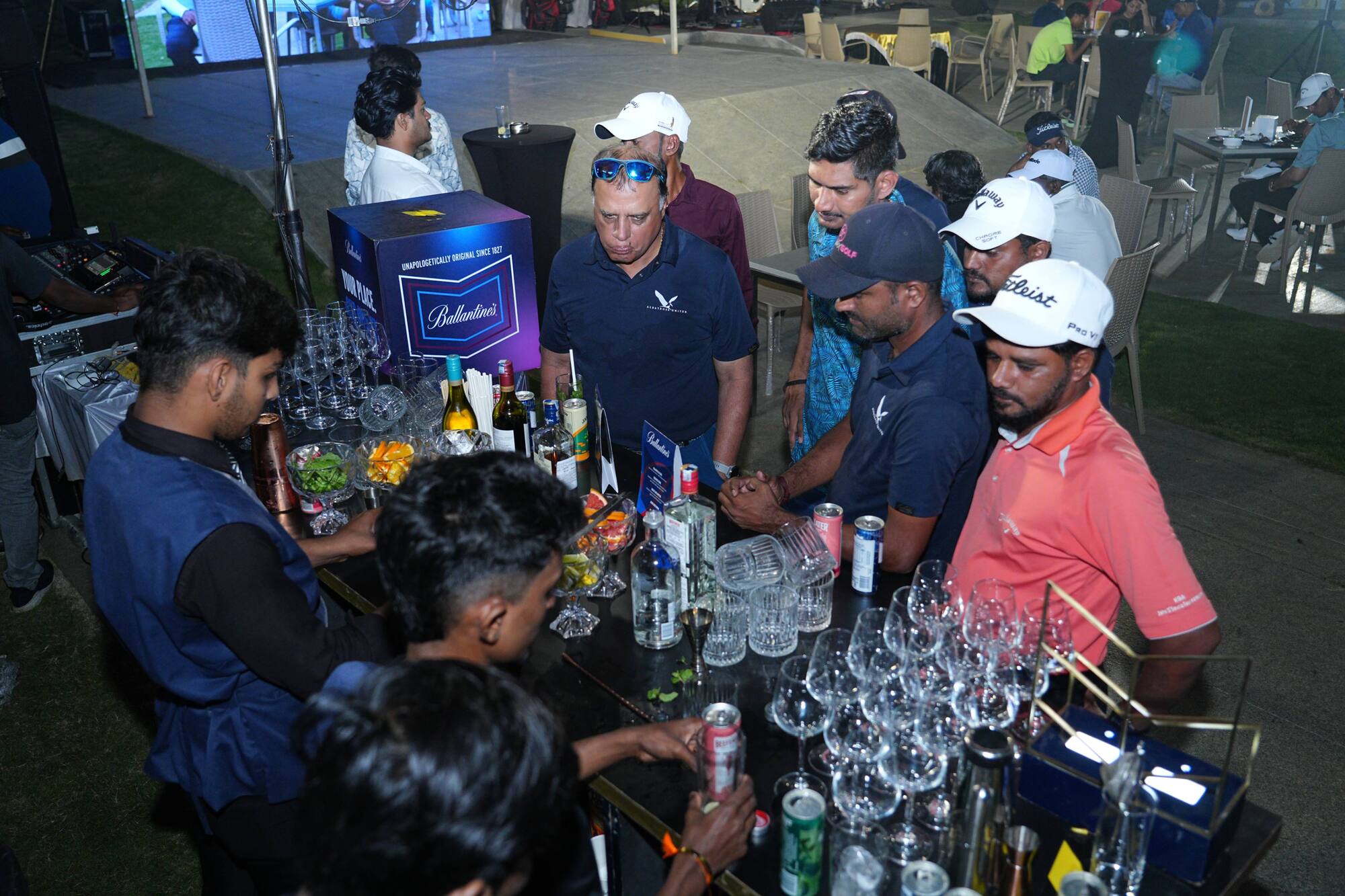 Golfers Enjoying During the Evening Prize Ceremony and Gala Dinner