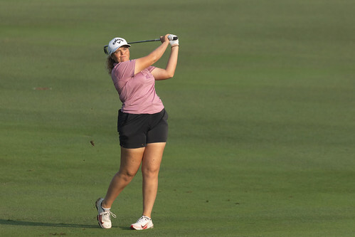 Kirsten Rudgeley of Australia during the second round (CREDIT-LET)