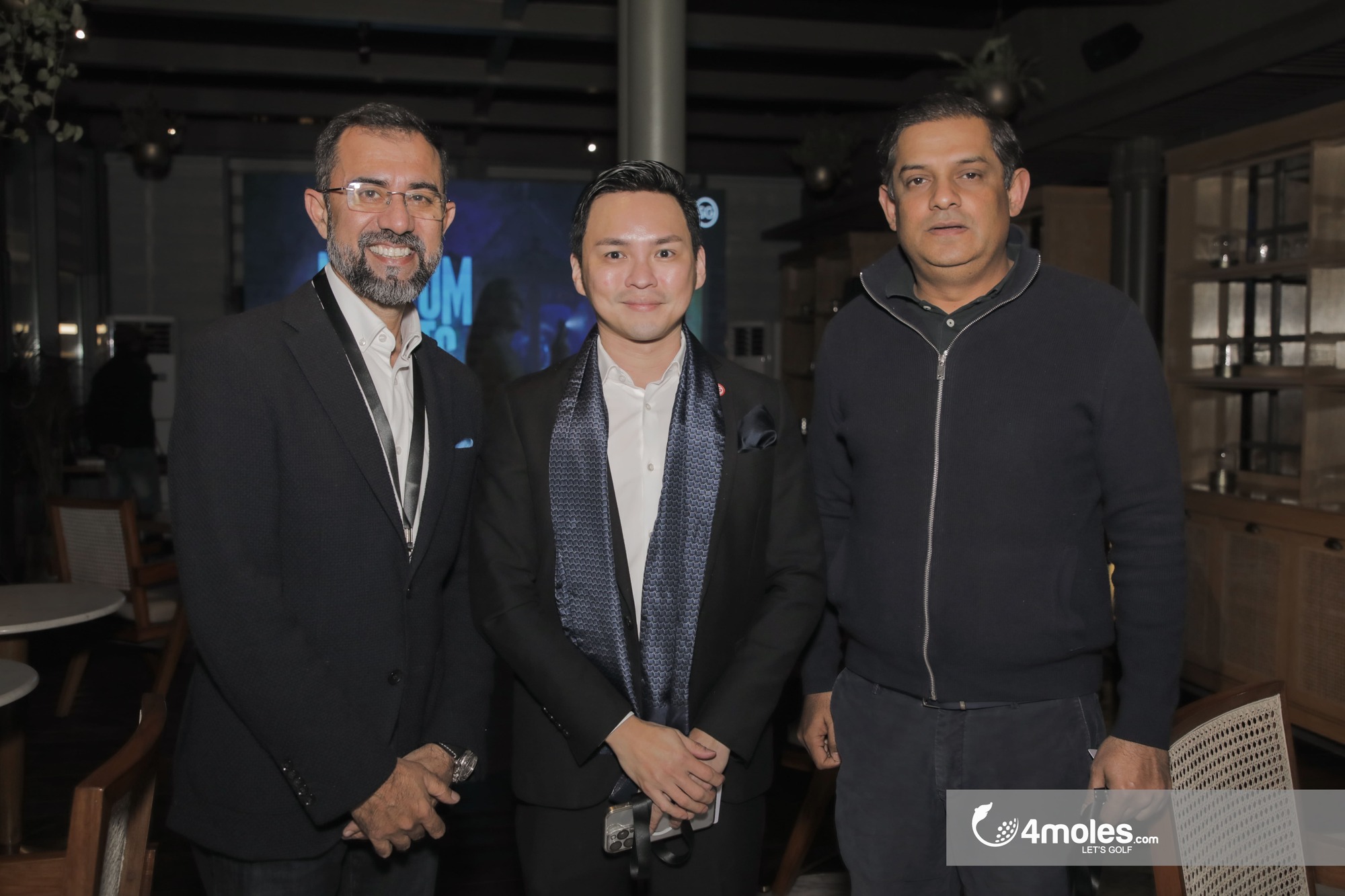 imageMr. Dinesh C. Thakur - Founder & CEO of 4moles.com is with Mr. Kean Bon Lim - Area Director- India, South Asia and Africa of Singapore Toursim Board and Mr. Arjun Mukherjee - Managing Director of Incred capital services