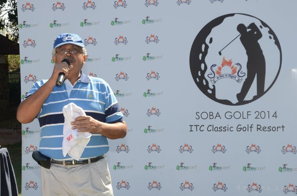 Mr. Rohit Modwel welcoming the players and morning briefing