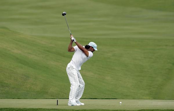 Johan Edfors (SWE) leader on day 2 with 12 under.