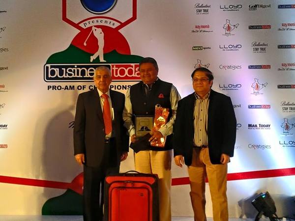 Won the BT pro-am golf tournament in the 0-10 handicap category.