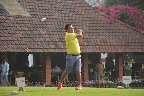 Davish Daga at the Tollygunge Golf Club