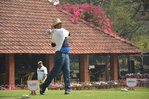 Vivek Verma during Lloyd BT Pro-Am 2016