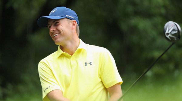 Jordan Spieth hits a nice shot