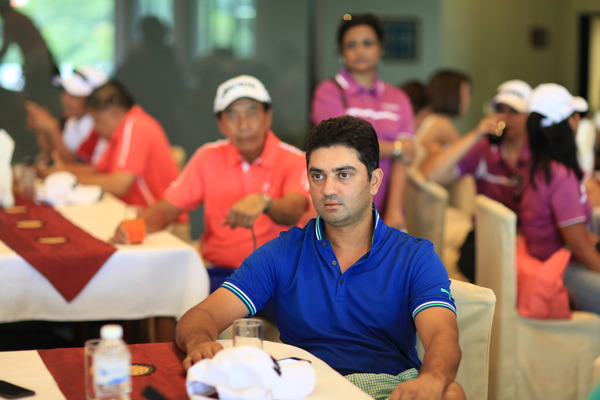 Akshay Kilachand from the Willingdon Sports Club, Mumbai in a thoughtful mode!
