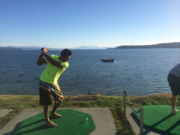 How about teeing off amidst breathtaking views?