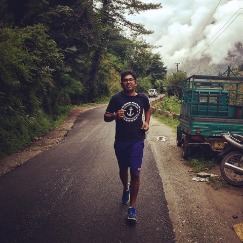 Running away to glory!