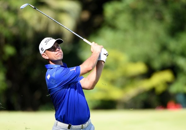 Louis De Jager at the Mauritius Open 