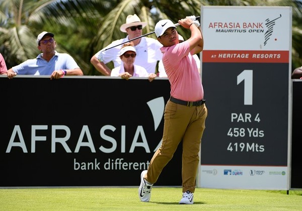 Miguel Tabuena was tied at fourth at the Mauritius Open 