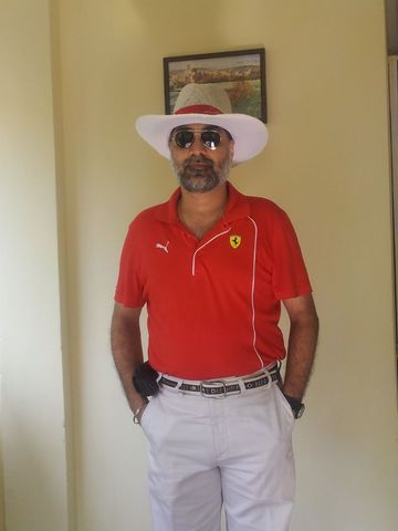 All set to tee off