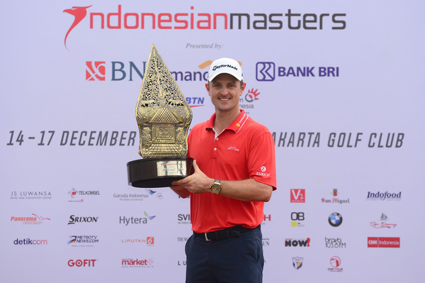Justin Rose won the Indonesian Masters 