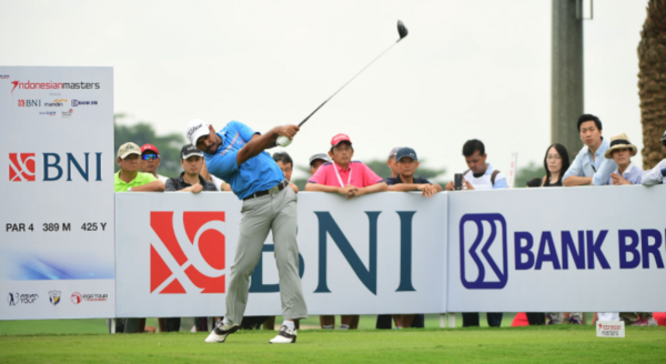 India's Gaganjeet Bhullar at Indonesian Masters