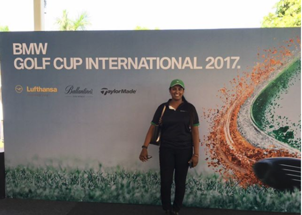 At the BMW International Cup