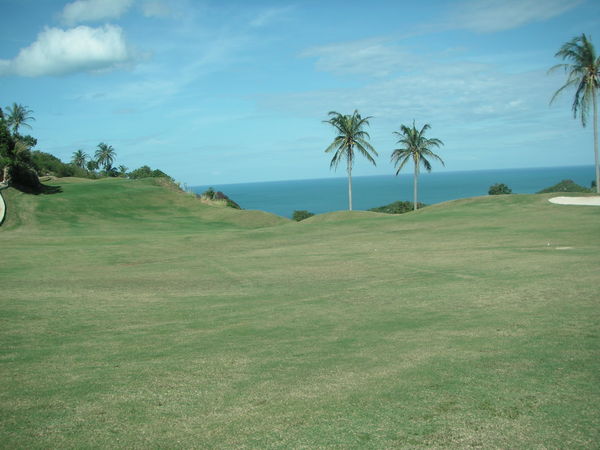 7th Fairway... little to the left and you go down the cliff!