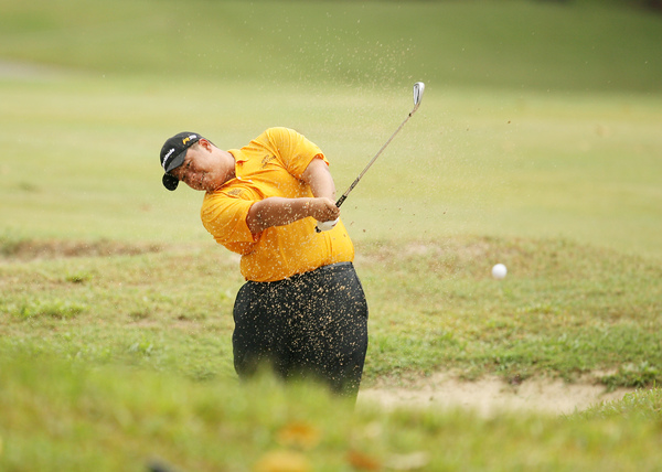 Kiradech Aphibarnrat, joint-leader after Day 2