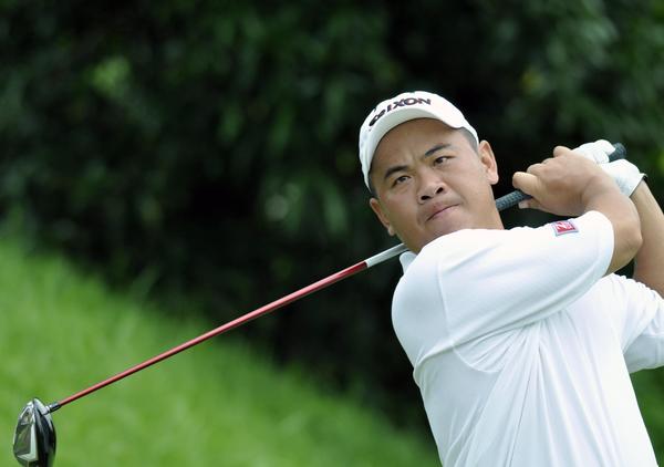 Chinese Taipai's Chan YIH on day 1.